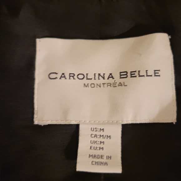 Carolina Bella Houndstooth Coat Size M - Picture 9 of 10